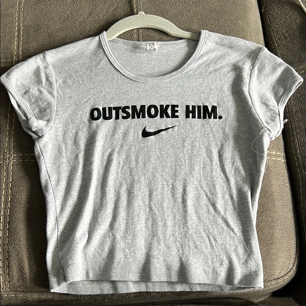 Nike Gray Graphic Tee